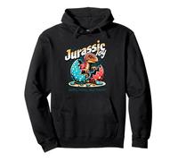 Jurassic Joy Baby Dinosaur Big Heart Cute Dino Art Sudadera con Capucha