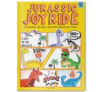 Jurassic Joyride Dinosaur Sticker Activity Book for Kids