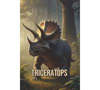 Jurassic Notebook: Triceratops: A Lined Notebook for Notes, Journaling, & School | Featuring Triceratops Icons Inside | Ideal for Dinosaur Fans of All Ages