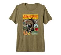 Jurassic Park 30 Aniversario La Vida Encuentra un Camino Camiseta Premium