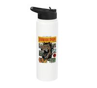 Jurassic Park 30 Aniversario La vida encuentra un camino Stainless Steel Insulated Water Bottle