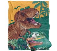 JURASSIC PARK Blanket, 152 x 127 cm Jungle Attack Silky Touch Super Soft Throw Blanket