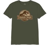 Jurassic Park Bojupamts041 Camiseta, Caqui, 14 años para Niños