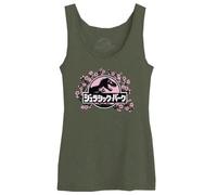 Jurassic Park - Camiseta de Tirantes para, Caqui, XXL