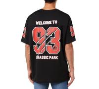 Jurassic Park - Camiseta para Hombre, Negro, XL