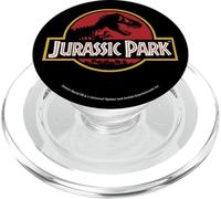 Jurassic Park Classic Logo T-Rex Skeleton PopSockets PopGrip para MagSafe