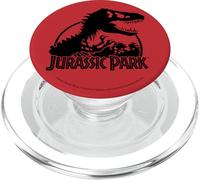 Jurassic Park Classic T-Rex Skeleton Logo PopSockets PopGrip para MagSafe