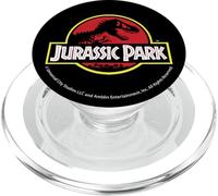Jurassic Park Distressed Original Park Logo PopSockets PopGrip para MagSafe