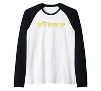 Jurassic Park First Encounter Front & Back Camiseta Manga Raglan