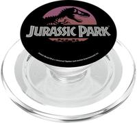 Jurassic Park Gradient Sunset Logo Icon PopSockets PopGrip para MagSafe