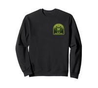 Jurassic Park Green Entrance Pocket Hit Sudadera