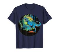 Jurassic Park Halloween Diseño Dinosaurio Aventura Camiseta