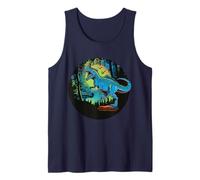 Jurassic Park Halloween Diseño Dinosaurio Aventura Camiseta sin Mangas