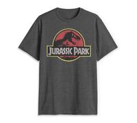 Jurassic Park Jurassic Park Men's Classic Movie Logo T-Shirt Camiseta Hombre