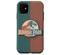Jurassic Park Jurassic United Badge Orange And Green Carcasa para iPhone 11