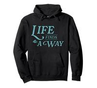 Jurassic Park Life Finds a Way Front & Back Sudadera con Capucha