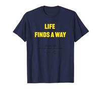 Jurassic Park Life Finds a Way T-Rex Front & Back Camiseta