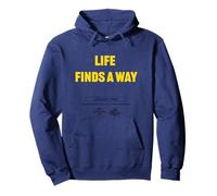 Jurassic Park Life Finds a Way T-Rex Front & Back Sudadera con Capucha
