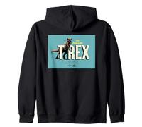 Jurassic Park Life Finds A Way T-Rex Sudadera con Capucha