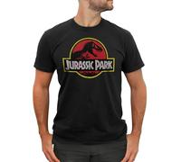 Jurassic Park Logo Men's T-Shirt Large