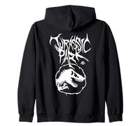 Jurassic Park Metal Band Style Graphic Sudadera con Capucha