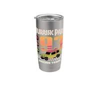 Jurassic Park Racing Team 93 Tour Vehicle Vaso térmico de acero inoxidable de doble pared