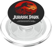 Jurassic Park Red Jungle Sunset Icon PopSockets PopGrip para MagSafe