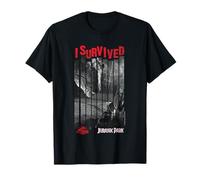 Jurassic Park T-Rex I Survived Camiseta