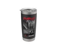 Jurassic Park T-Rex I Survived Vaso térmico de acero inoxidable de doble pared