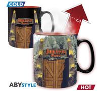 Jurassic Park Taza Termosensible ABYSTYLE 460ml Cambio De Calor
