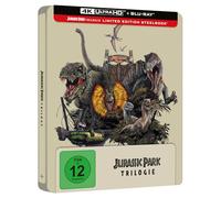 Jurassic Park: 4K Ultra HD Blu-ray + Blu-ray / Limited Ultimate Steelbook Trilogy