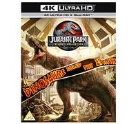 Trilogía Jurassic Park – B.D. Wong y Jeff Goldblum – 4K UHD Blu-ray – Importación USA