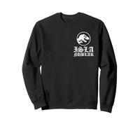 Jurassic Park Velociraptor Clever Girl Metal Style Two Sided Sudadera