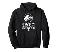 Jurassic Park Velociraptor Clever Girl Metal Style Two Sided Sudadera con Capucha