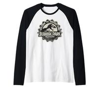 Jurassic Park Welcome to Jurassic Park Camiseta Manga Raglan