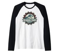 Jurassic Park Welcome to Jurassic Park Camiseta Manga Raglan