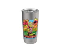 Jurassic Park World Tour 93 Vaso térmico de acero inoxidable de doble pared