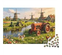 Jurassic Period 1000 Piece Jigsaw Puzzles Recycled Dinosaur Jungle Senior Puzzles Family Gaming Time Props Party Accesorios de Juego para Adultos and Age 10 Up 52x38cm/1000pcs