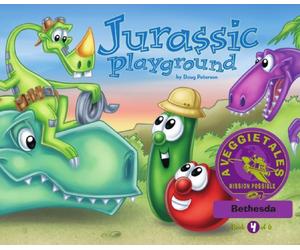 Jurassic Playground - VeggieTales Mission Possible Adventure Series #4: Personalized for Bethesda (Girl)