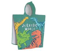 Jurassic Quatro - Capa de baño Infantil (100% algodón, Oeko-Tex | 60 x 120 cm), diseño de niño | Caqui