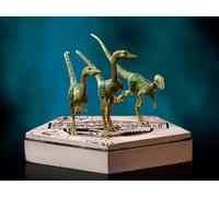 Jurassic Warriors Of The World Icons Compsognatus 1/10 Statue Iron Studios
