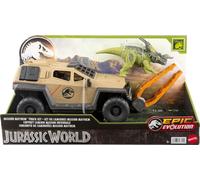 Jurassic Warriors Of The World Mayhem Set Playset Jeep Catch Dinosaurio Original