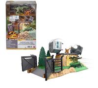 Jurassic Warriors Of The World Minis Giantosaurus Rampage Playset Bunker Taller