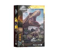 Jurassic Warriors Of The World Póster T-Rex Puzzle 1000Pcs SD Toys