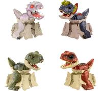 Jurassic Warriors Of The World Survival Instincts Caja 4 Huevos Convertible En