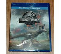 JURASSIC WORLD 2 EL REINO CAIDO BLU-RAY+DVD NUEVO PRECINTADO (SIN ABRIR) A-B-C