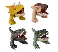 Jurassic World 2023 Wild Pop Ups Uncaged Set of 4 Figures (Triceratops, Indoraptor, Giganotosaurus, Parasaurolophus) from HJB51-956E Release