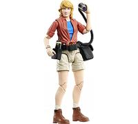 Jurassic World Amber Collection Dr. Ellie Sattler 6-in Action Figure, Swappable Hands & Head, Utility Belt & Radio Accessories, Collectible Gift for 8 Years Old & Up