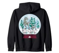 Jurassic World Baby Raptor Christmas Snow Globe Sudadera con Capucha