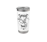 Jurassic World Bad to the Bone Vaso térmico de acero inoxidable de doble pared